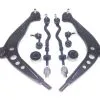 Replacement - Front Lower Control Arm Kit With Tie Rods, Ball Joints, And Sway Bar Links - 8 Piece - 1992 - 1998 BMW 318i - 498-004