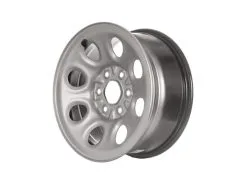 Action Crash - Steel Wheel - Silver - 8 Hole - 6 Stud - 17 X 7.5 Inch - 31mm Offset - 2005 - 2013 GMC Sierra 1500 - STL08069U20N