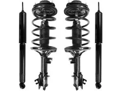 Unity - Front And Rear Suspension Strut Coil Spring And Shock Absorber Assembly Kit - 4 Piece - 2001 - 2006 Hyundai Santa Fe - 4-11283-259800-001