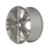 Action Crash - Aluminum Wheel - Silver - 18 X 8 Inch - 42mm Offset - 5 Triple Spoke - 5 Stud - 2014 - 2019 Chevrolet Impala - ALY05710U20N