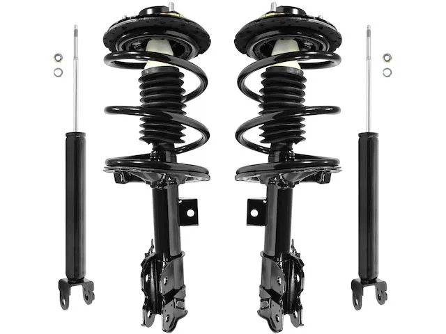 Unity - Front And Rear Suspension Strut Coil Spring And Shock Absorber Assembly Kit - 4 Piece - 2004 - 2008 Nissan Maxima - 4-11333-255900-001 1 Unity - Front And Rear Suspension Strut Coil Spring And Shock Absorber Assembly Kit - 4 Piece - 2004 - 2008 Nissan Maxima - 4-11333-255900-001