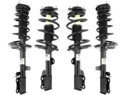 Unity - Front And Rear Strut And Coil Spring Assembly 4 Piece Kit - 2008 - 2013 Toyota Highlander FWD - 4-11617-15921-001