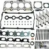 Replacement - Cylinder Head Gasket Set With Intake And Exhaust Valves - 2000 - 2005 Volkswagen Jetta 1.8L DOHC 20-Valve Turbo - 598-016K