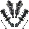 DIY Solutions - Front And Rear Strut Coil Spring Sway Bar Link Kit - 6 Piece - 2009 - 2010 Toyota Corolla 1.8L 4-Cylinder - SHO01543