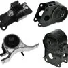 DIY Solutions - Engine Mount And Transmission Mount Kit - 4 Piece - 2004 - 2007 Nissan Murano FWD 3.5L V6 - EMT00033