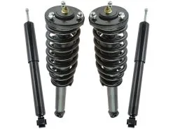 TRQ - Front And Rear Shock Absorber And Coil Spring Assembly Kit - 4 Piece - 2007 - 2009 Kia Sorento - SKA50734