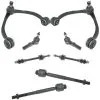 TRQ - Control Arm Sway Bar Link Tie Rod Kit - 8 Piece - 2005 - 2010 Dodge Dakota - PSA86051