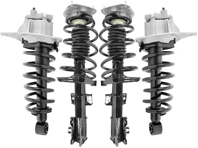 Unity - Front And Rear Strut And Coil Spring Assembly Kit - 4 Piece - 2001 - 2002 Volvo V70 X/C (Excludes FOUR-C And Electronic Suspension) - 4-11491-15075-001 1 Unity - Front And Rear Strut And Coil Spring Assembly Kit - 4 Piece - 2001 - 2002 Volvo V70 X/C (Excludes FOUR-C And Electronic Suspension) - 4-11491-15075-001