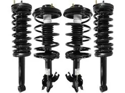 Unity - Front And Rear Strut And Coil Spring Assembly - Set Of 4 - 1995 - 1999 Nissan Maxima - 4-11431-15270-001