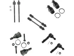 TRQ - Front Upper And Lower Ball Joints Tie Rods Sway Bar Link Kit - 10 Piece - 1998 - 2011 Ford Ranger RWD With Aftermarket Control Arms - PSA58881