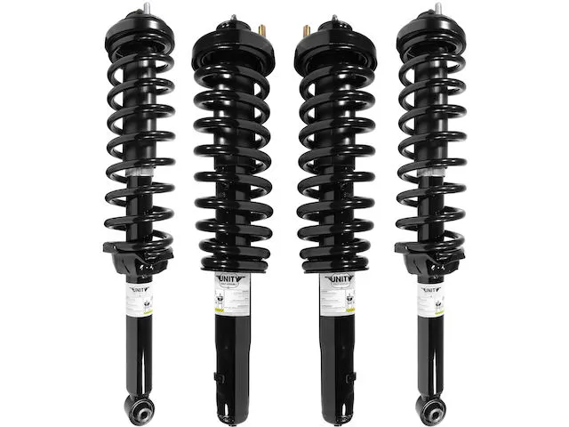 Unity - Front And Rear Strut And Coil Spring Assembly - Set Of 4 - 1997 - 2001 Honda CR-V - 4-11665-15150-001 1 Unity - Front And Rear Strut And Coil Spring Assembly - Set Of 4 - 1997 - 2001 Honda CR-V - 4-11665-15150-001