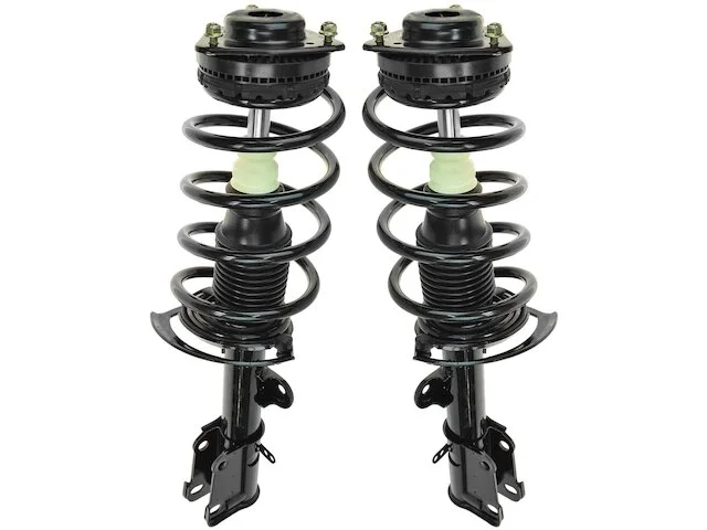TRQ - Front Strut And Coil Spring Assembly Set - 2 Piece - 2008 - 2017 Dodge Grand Caravan Without Nivomat Self Leveling Suspension - SCA57133 1 TRQ - Front Strut And Coil Spring Assembly Set - 2 Piece - 2008 - 2017 Dodge Grand Caravan Without Nivomat Self Leveling Suspension - SCA57133