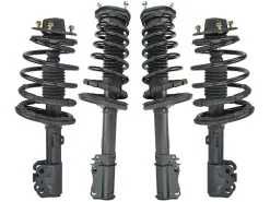 TRQ - Front And Rear Strut And Coil Spring Assembly Kit - 4 Piece - 1997 - 2001 Toyota Camry 3.0L V6 - SCA57070