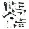 Replacement - Front Ball Joints Tie Rods Sway Bar Links Idler And Pitman Arm 14 Piece Kit - 1998 - 2005 Chevrolet Blazer V6 - 498-041