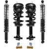Unity - Front And Rear Air Spring To Coil Spring Conversion Kit - 4 Piece - 2007 - 2014 GMC Yukon XL 1500 - 4-61590C-30-515000-R