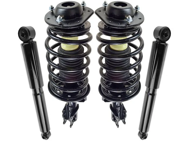 TRQ - Front And Rear Shock Strut And Coil Spring Kit 4 Piece Set - 2005 - 2010 Chevrolet Cobalt - SKA60910 1 TRQ - Front And Rear Shock Strut And Coil Spring Kit 4 Piece Set - 2005 - 2010 Chevrolet Cobalt - SKA60910