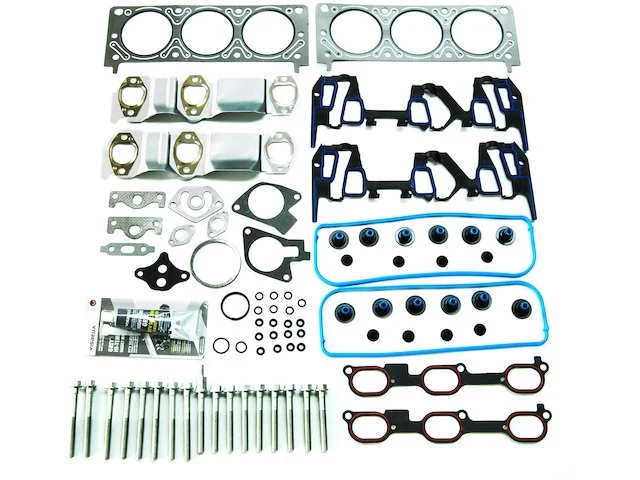 Replacement - Cylinder Head Gasket Set With Head Bolts - 1999 - 2003 Chevrolet Malibu 3.1L V6 (VIN Code J) - 598-001 1 Replacement - Cylinder Head Gasket Set With Head Bolts - 1999 - 2003 Chevrolet Malibu 3.1L V6 (VIN Code J) - 598-001