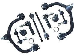 Replacement - Front Control Arm Ball Joint Tie Rod And Sway Bar Link Kit - 2003 - 2004 Ford Expedition (With Standard Suspension And Vehicle Build Date Before 11/30/2003) - 498-198