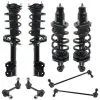 DIY Solutions - Front And Rear Strut Coil Spring Sway Bar Link Kit - 8 Piece - 2007 - 2011 Honda CR-V - SHO00441