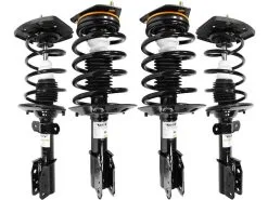 Unity - Front And Rear Strut And Coil Spring Assembly Set Of 4 - 2000 - 2011 Chevrolet Impala (Fits Police And Taxi, Excludes 17 And 18 Inch Wheels) - 4-11130-15061-001