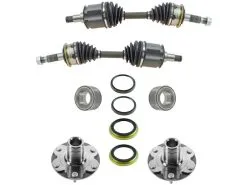DIY Solutions - Front Axle And Wheel Hub Bearing Assembly Kit - 4 Piece - 1995 - 2004 Toyota Tacoma 4WD - ADS00133