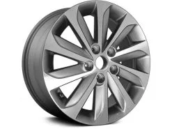 Action Crash - Aluminum Wheel - 17 X 7 Inch - Machined And Medium Grey - 2015 - 2017 Hyundai Sonata - ALY70877U35N