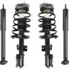 Unity - Front And Rear Suspension Strut And Shock Absorber Assembly 4 Piece Kit - 2001 - 2009 Volvo S60 (Excludes Sport, AWD, And 4C Adaptive Suspension) - 4-11861-259340-001