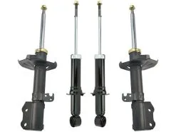TRQ - Front And Rear Suspension Strut And Shock Absorber Assembly Kit 4 Piece Set - 2003 - 2008 Toyota Corolla - SKA60867