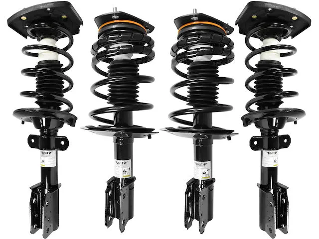 Unity - Front And Rear Strut And Coil Spring Assembly 4 Piece Kit - 1997 - 2003 Pontiac Grand Prix (Excludes 17 Inch And 18 Inch Wheels Police And Taxi Models) - 4-11020-15021-001 1 Unity - Front And Rear Strut And Coil Spring Assembly 4 Piece Kit - 1997 - 2003 Pontiac Grand Prix (Excludes 17 Inch And 18 Inch Wheels Police And Taxi Models) - 4-11020-15021-001