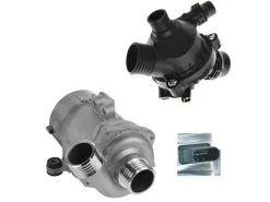 DIY Solutions - Engine Water Pump And Thermostat Assembly 2 Piece Set - 2007 - 2011 BMW 328i - HVA00728