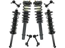 DIY Solutions - Front And Rear Strut Coil Spring Sway Bar Link Kit - 8 Piece - 2003 - 2007 Honda Accord - SHO00361