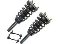 DIY Solutions - Front Strut Coil Spring Sway Bar Link Kit 4 Piece Set - 2006 - 2010 Hyundai Sonata - SHO00399