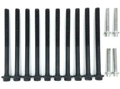 Replacement - Head Bolt Set - 14 Piece - 10 Long Bolts, 4 Short Bolts - 2010 - 2016 GMC Terrain 2.4L 4-Cylinder - 698-001