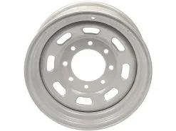 Dorman - Steel Wheel - 16 Inch - 8 Cut-Outs - Silver - 1999 - 2004 Ford F250 Super Duty - 939-172