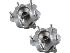 TRQ - Rear Wheel Hub And Bearing Kit - 2 Piece - 2002 - 2006 Nissan Altima With ABS Brakes - BHA53552