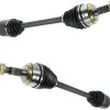 TRQ - Front CV Axle Assembly - Set Of 2 - 2007 - 2010 Honda Odyssey - CSA82489