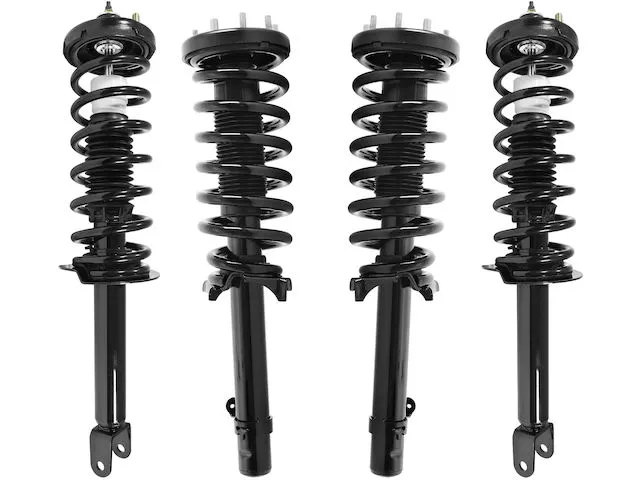 Unity - Front And Rear Strut And Coil Spring Assembly 4 Piece Kit - 2008 - 2012 Honda Accord Sedan 3.5L V6 (Excludes All 4-Cylinder Models And V6 Coupe Models) - 4-11237-15180-001 1 Unity - Front And Rear Strut And Coil Spring Assembly 4 Piece Kit - 2008 - 2012 Honda Accord Sedan 3.5L V6 (Excludes All 4-Cylinder Models And V6 Coupe Models) - 4-11237-15180-001