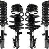 Unity - Front And Rear Strut And Coil Spring Assembly - Set Of 4 - 1999 - 2003 Toyota Solara 3.0L V6 (Excludes 4-Cylinder Engines) - 4-11281-15161-001