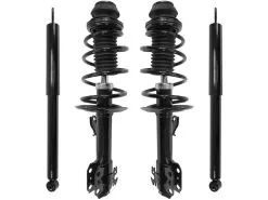 Unity - Front And Rear Suspension Strut And Shock Absorber Assembly Kit - 4 Piece - 2008 - 2010 Scion XD - 4-13071-254130-001