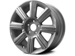 Action Crash - Aluminum Wheel - Machined And Silver - 17 X 7.5 Inch - 44mm Offset - 2007 - 2009 Lincoln MKZ - ALY03656U10N