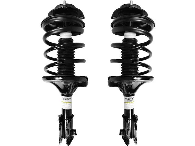 Unity - Front Strut And Coil Spring Assembly - Set Of 2 - 2000 - 2006 Hyundai Elantra (From 07/00/2000) - 2-11131-11132-001 1 Unity - Front Strut And Coil Spring Assembly - Set Of 2 - 2000 - 2006 Hyundai Elantra (From 07/00/2000) - 2-11131-11132-001