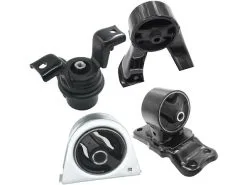 Replacement - Engine Mount And Manual Transmission Mount Kit (4 Piece Set) - 2002 - 2007 Mitsubishi Lancer 2.0L 4-Cylinder With Manual Transmission - 398-086