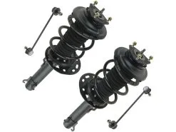 DIY Solutions - Front Strut Coil Spring Sway Bar Link Kit - 4 Piece - 2006 - 2010 Ford Focus (Up To 12/23/2009) - SHO04335
