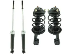 TRQ - Front And Rear Shock Strut And Coil Spring Kit - 4 Piece - 2011 - 2014 Toyota Sienna FWD (with 7 Passenger Seating) - SCA62122