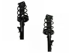 TRQ - Front Strut And Coil Spring - Set Of 2 - 2004 - 2010 Volvo S40 2.4L 5-Cylinder - SCA09666