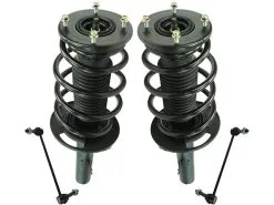 DIY Solutions - Front Strut Coil Spring Sway Bar Link Kit - 4 Piece - 2010 - 2012 Ford Taurus - SHO01549