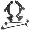Replacement - Front Control Arm And Ball Joint Assembly And Sway Bar End Link Kit - 4 Piece - 2013 - 2015 Ford Escape SE, SEL, Titanium Models - 498-937